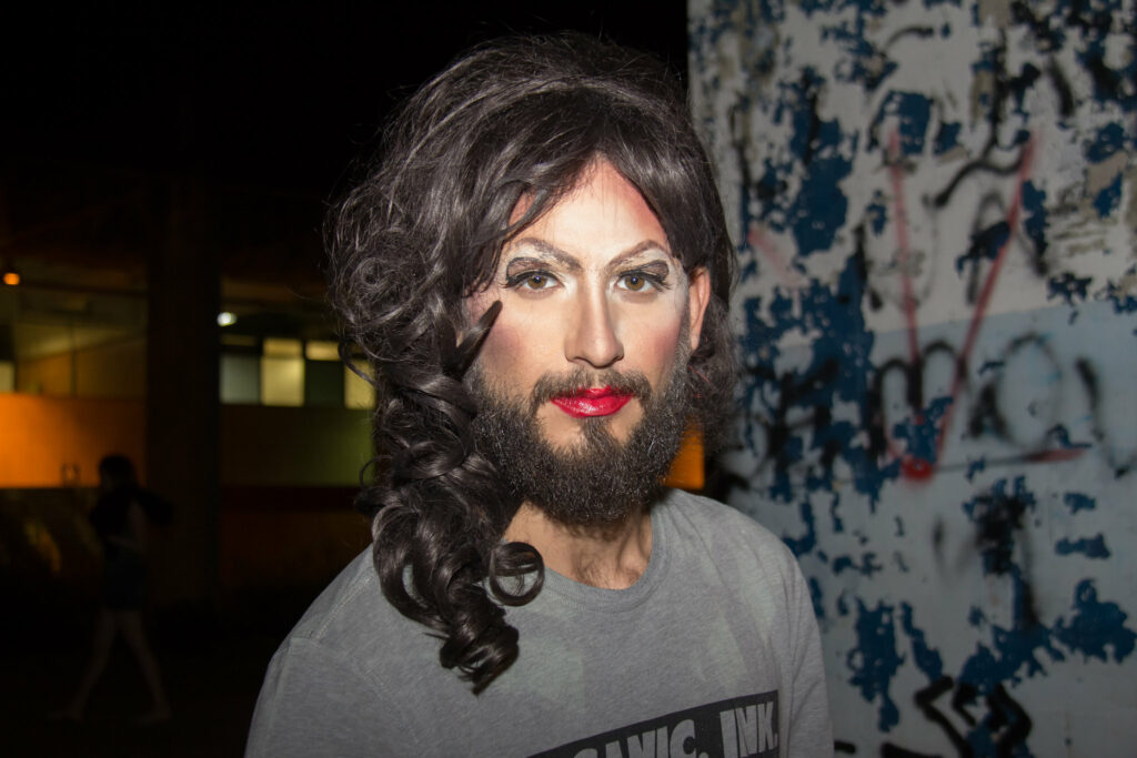 Transgender Teacher With Giant Z-Cup Breasts Returns To Class… As A Man Drag Queen 5