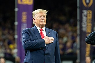 Trump college football